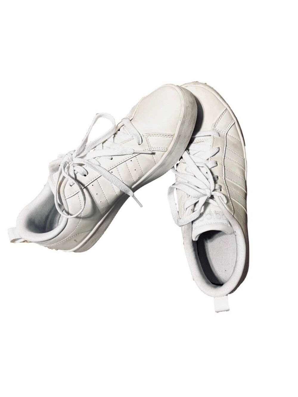 Adidas White Neo VS Pace Sneakers Size 7.5 - Picture 8 of 9
